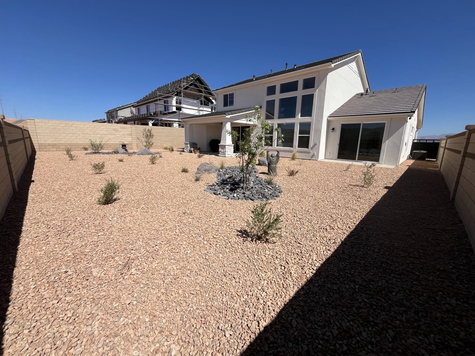 Desert landscape backyard by Dreamscape
